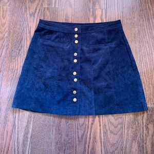 Corduroy Skirt